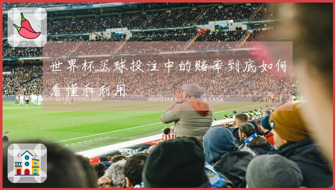 世界杯买球投注中的赔率到底如何看懂和利用